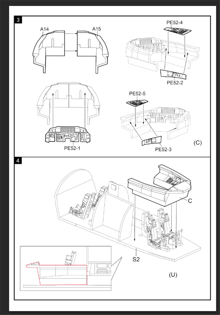 Modelcollect UA72200 B-52H U.S. Stratofortress strategic Bomber 1/72 – zdjęcie 21