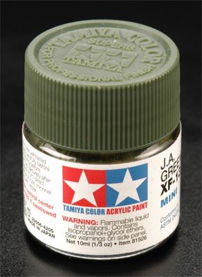 Tamiya XF13 J.A. Green (81713) Acrylic paint 10ml – zdjęcie 3