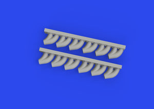 Eduard 648959 P-39 exhaust stacks rounded PRINT EDUARD 1/48 – zdjęcie 3