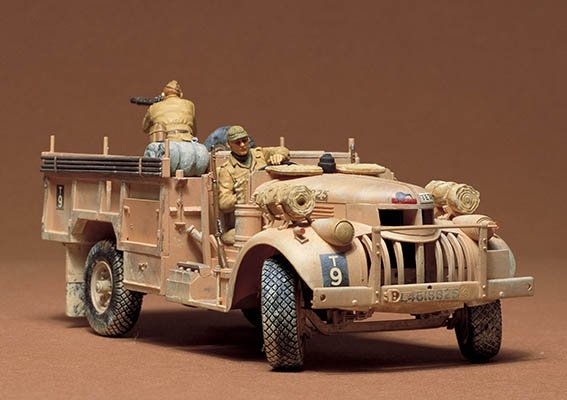 Tamiya 35092 L.R.D.G. COMMAND CAR 30cwt TRUCK 1/35 – zdjęcie 2