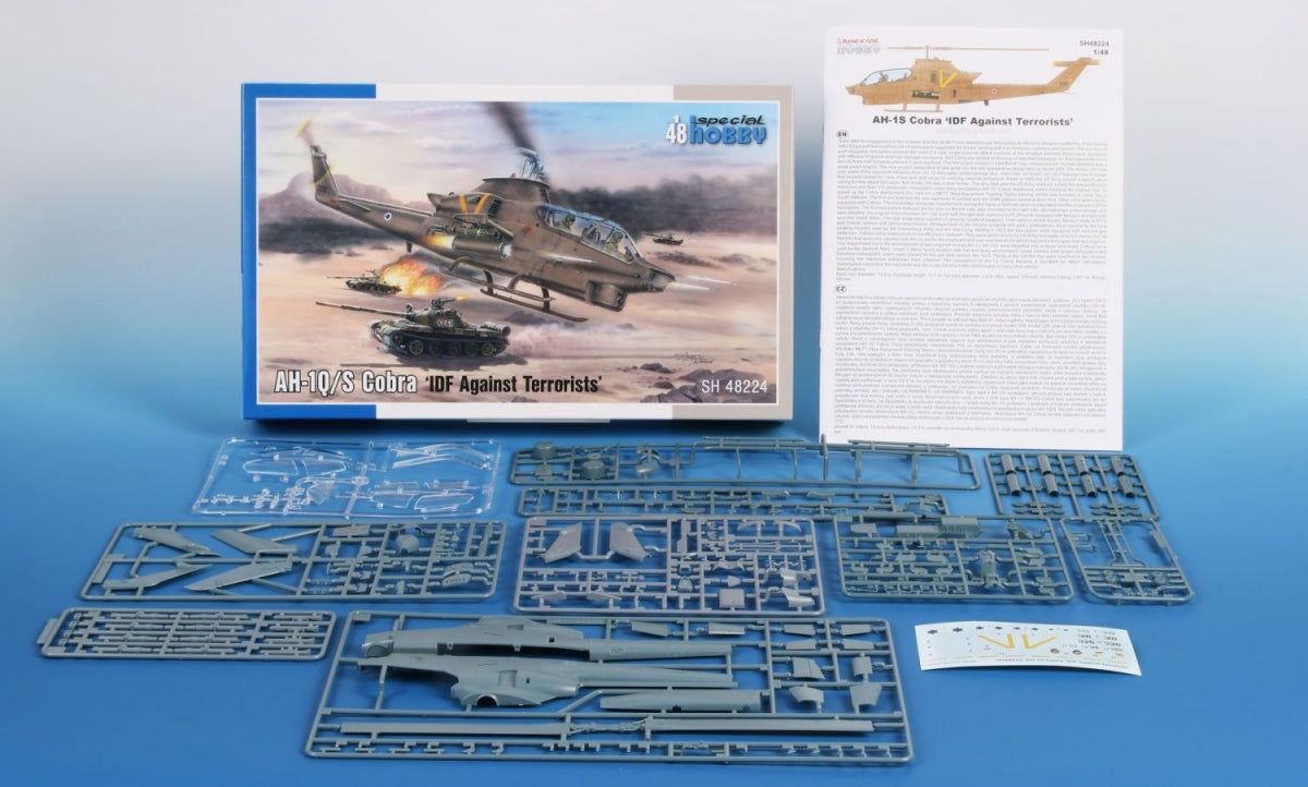 Special Hobby 48224 AH-1Q/S Cobra ‘IDF Against Terrorists’ 1/48 – zdjęcie 4