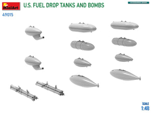 MiniArt 49015 U.S. FUEL DROP TANKS AND BOMBS 1/48 – zdjęcie 6