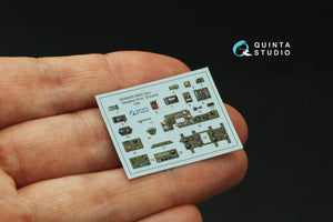 Quinta Studio QD48493 A6M2 Zero Nakajima Production 3D-Printed coloured Interior on decal paper (Eduard) 1/48 – zdjęcie 5