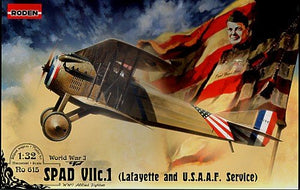 Roden 615 SPAD VII.c Lafayette and USAAF service (1/32)