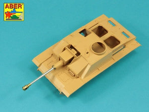 Aber 35L-061N Lufa do niemieckiego działa pancernego Stug.III, G i Stug.IV końcowych serii 1/35 – zdjęcie 6