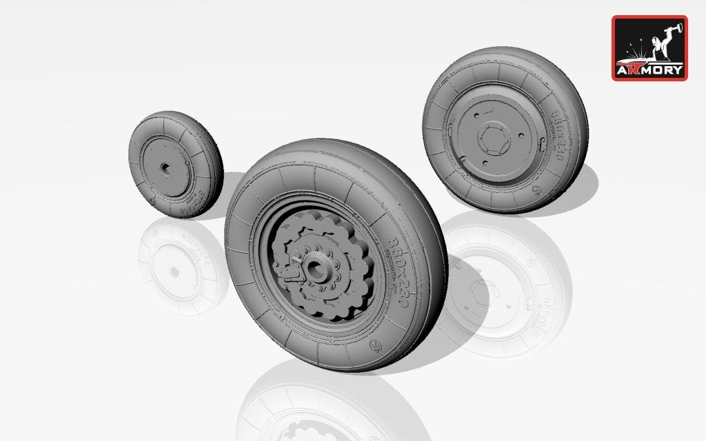 Armory Models AW48005 Sukhoj Su-7B early wheels 1/48 – image 4