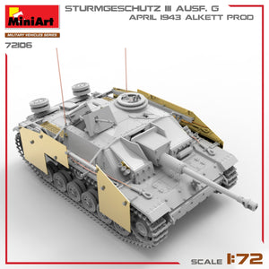 MiniArt 72106 STURMGESCHUTZ III AUSF. G, AVRIL 1943 ALKETT PROD. 1/72 – image 9