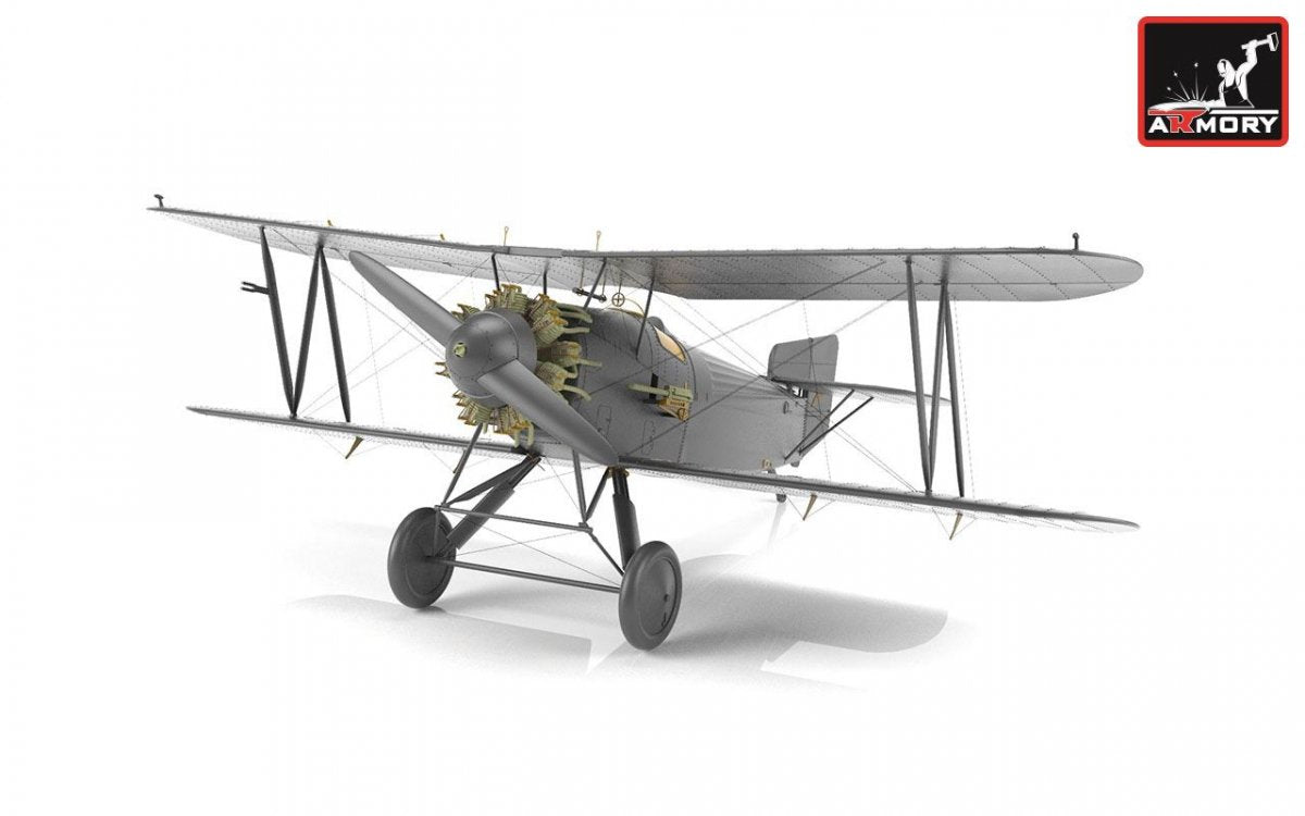 Armory Models 48001 Fairey Flycatcher British interwar FAA Fighter, early version, w/ Jaguar-III engine 1/48 – zdjęcie 4