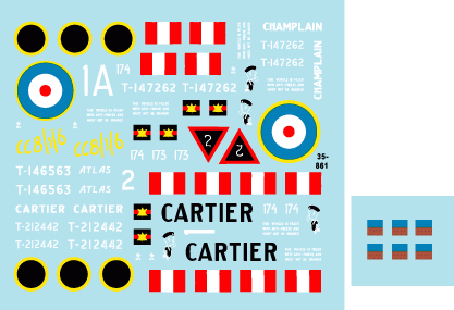 Star Decals 35-861 Canadian Armour in Italy 1/35 – zdjęcie 2