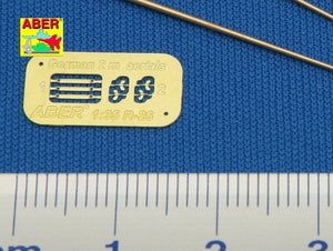 Aber R-26 German 2m antenna rods (set of 3 pcs.) 1/35 – zdjęcie 3