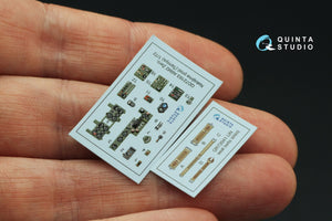 Quinta Studio QD72163 A6M2 Zero (Nakajima Prod.) 3D-Printed colored Interior on decal paper (Tamiya) 1/72 – image 2