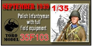 ToRo Model 35F103 September 1939 - Polish Soldier with full field equipment 1/35 – image 2