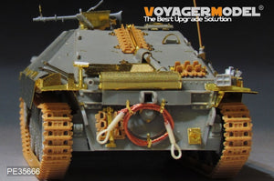 Voyager Model PE35666B WWII German Hetzer Tank Destroyer (includes a metal barrel) For DRAGON 6030 1/35 – image 11