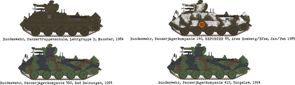 Das Werk DW35036 Raketenjagdpanzer Jaguar 2 1/35