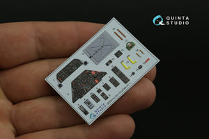 Quinta Studio QD35112 AH-1G Cobra 3D-Printed &amp;amp; colored Interior on decal paper (ICM) 1/35 – image 4