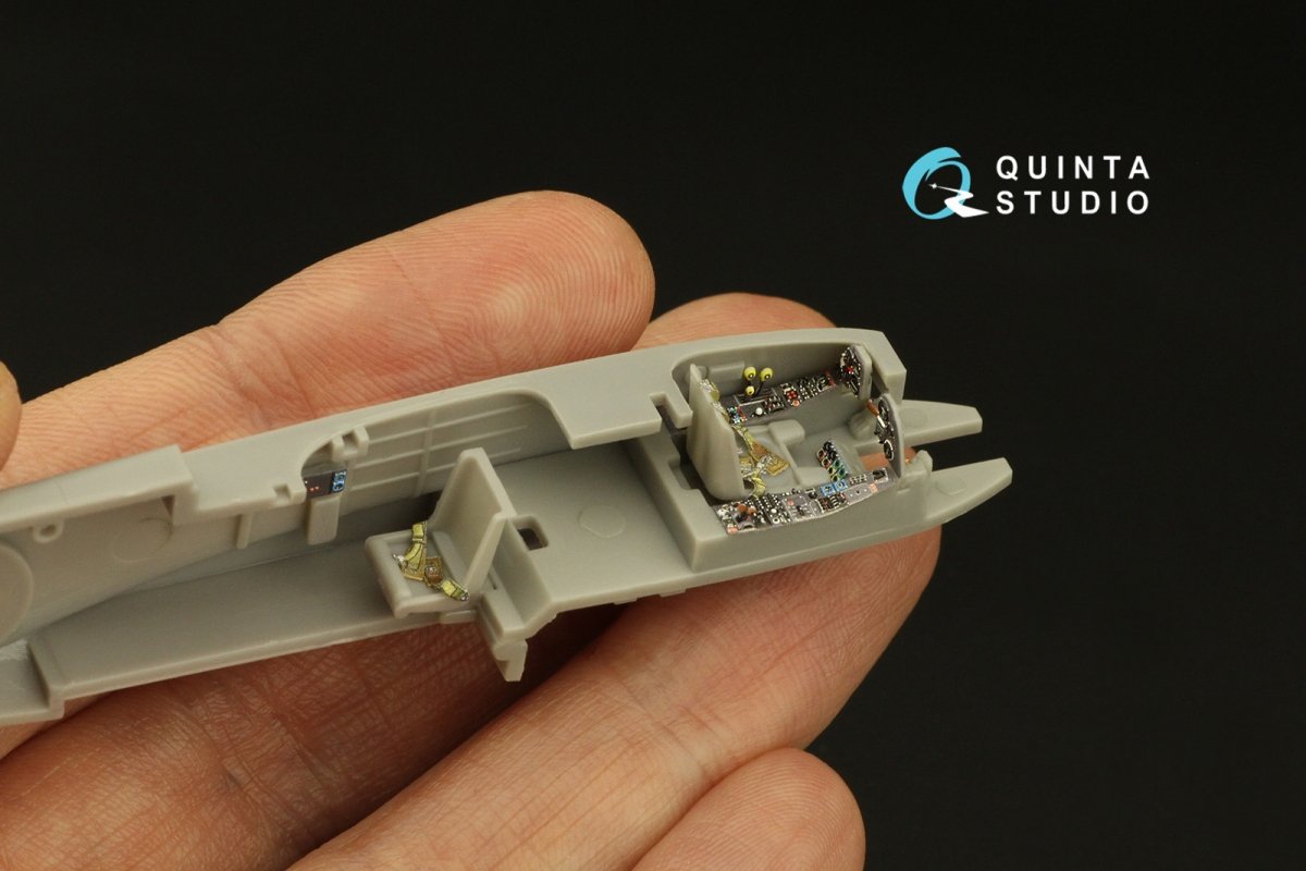 Quinta Studio QD72062 Me 410 3D-Printed &amp;amp; coloured Interior on decal paper (Fine Molds) 1/72 – zdjęcie 11