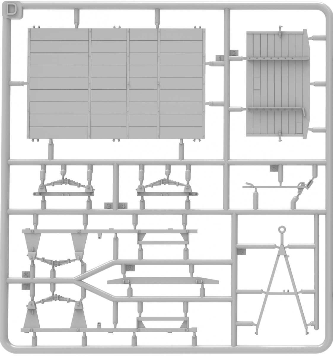 MiniArt 35487 Sonderanhanger 0st 1,5T. German Cargo Trailer 1/35 – zdjęcie 15