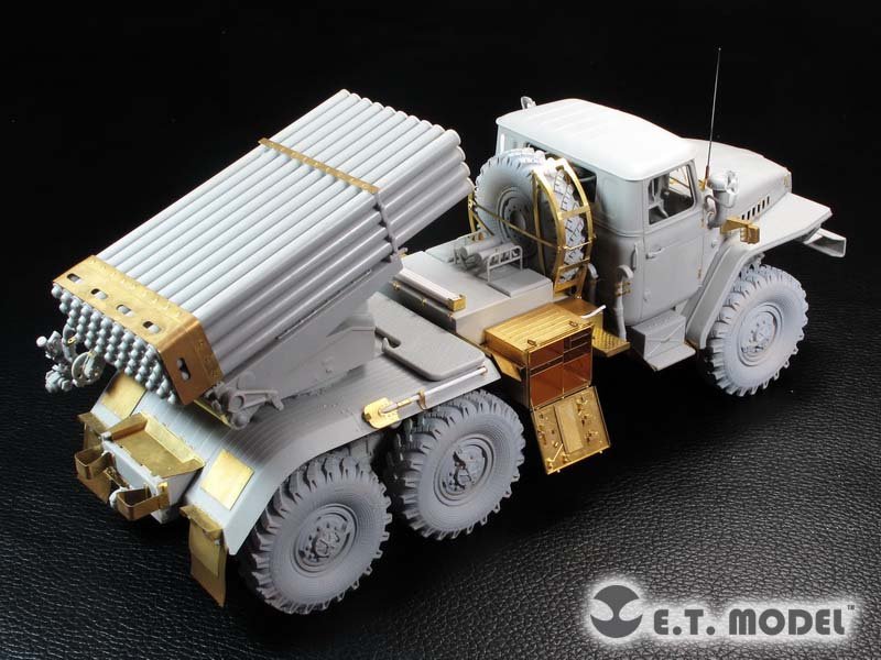 E.T. Model E35-191 Russian BM-21 Grad Multiple Rocket Launcher (For TRUMPETER 01013) 1/35 – zdjęcie 3