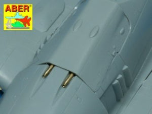 Aber A48 011 Set of 4 barrel tips for German 13 mm MG 131 aircraft machine gun (1/48 – image 3