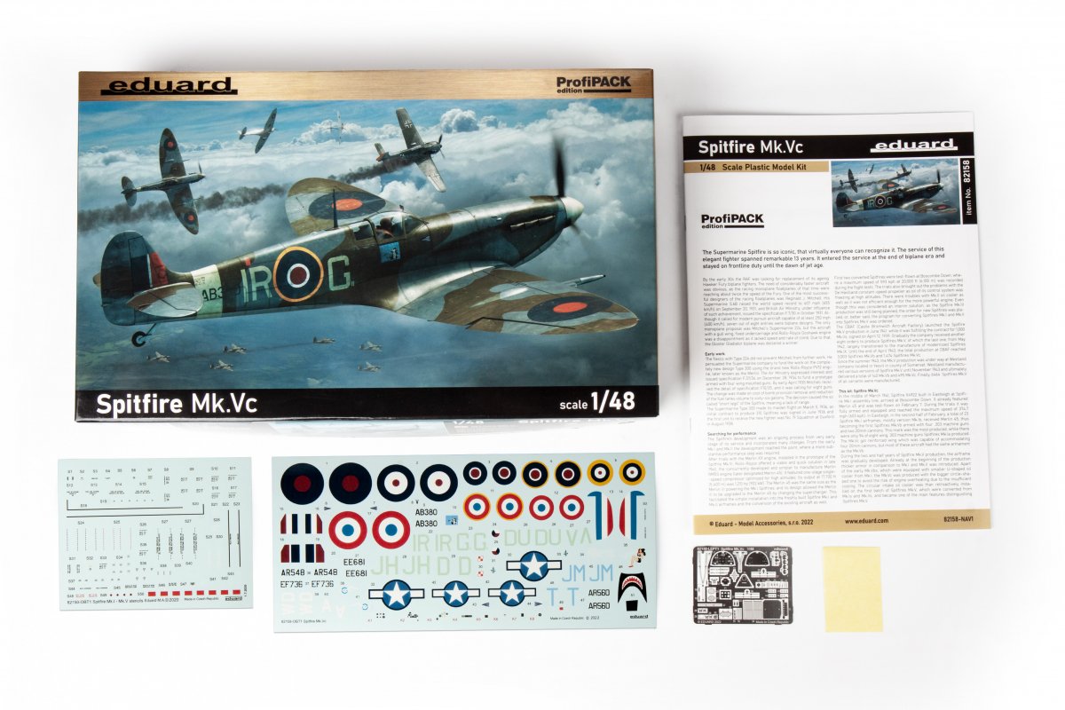 Eduard 82158 Spitfire Mk. Vc 1/48 – zdjęcie 3