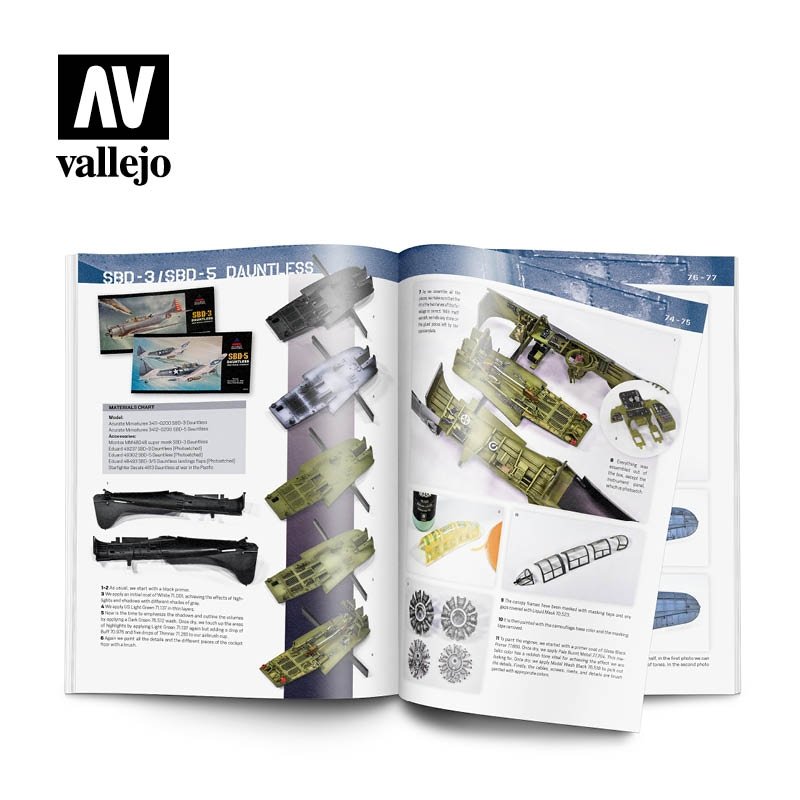 Vallejo 75024 WWII US NAVY Colors - ENGLISH/SPANISH – image 4