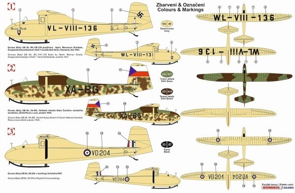 Kovozavody Prostejov KPM4813 Grunau Baby IIb 1/48 – zdjęcie 2