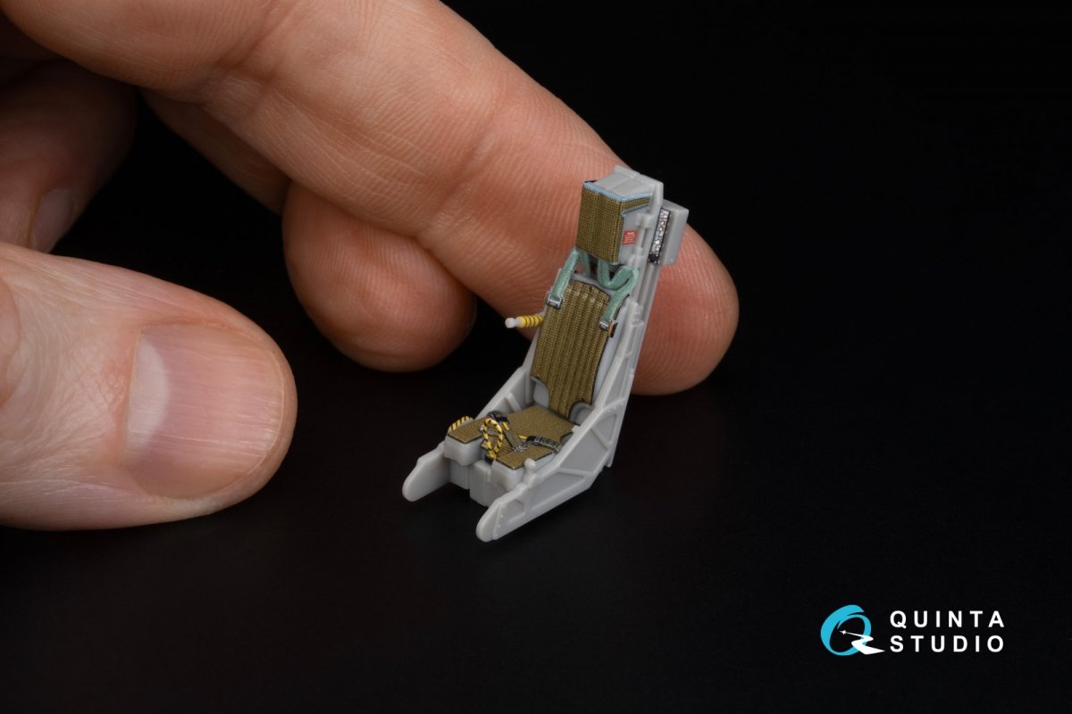 Quinta Studio QD48309 AV-8B Late 3D-Printed &amp;amp; colored Interior on decal paper (Hasegawa) 1/48 – image 16