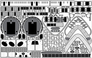 Pontos 23008F1 IJN MIKASA 1905 Detail Up Set 1/200 – zdjęcie 26