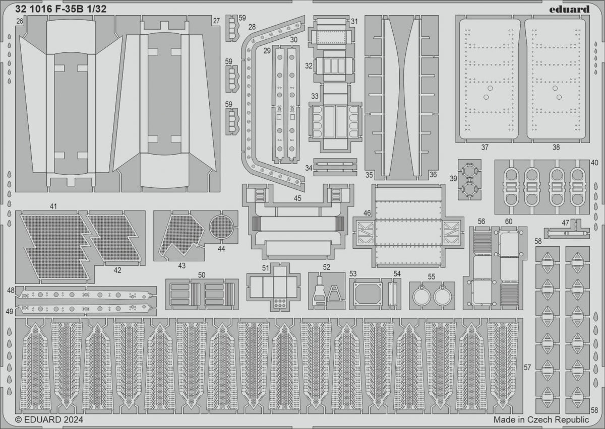 Eduard 321016 F-35B TRUMPETER 1/32 – image 2