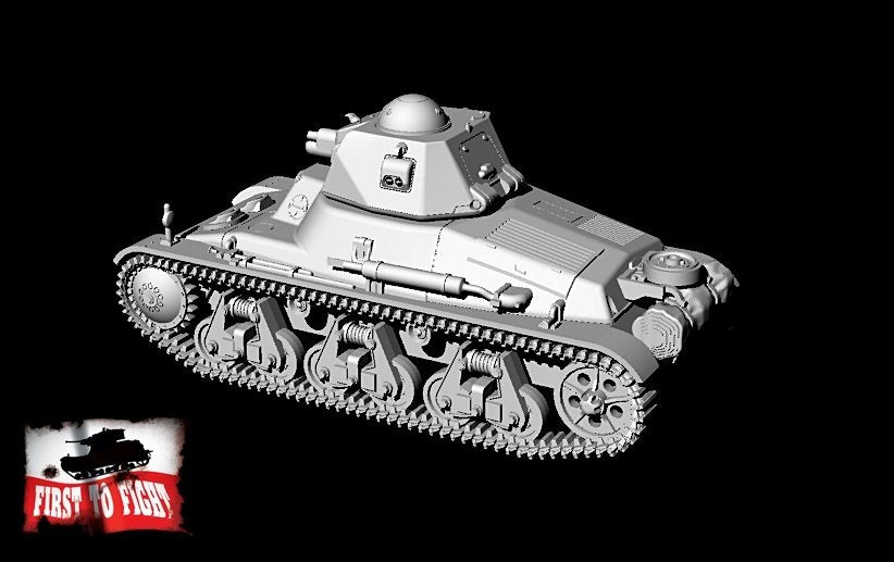 First to Fight PL080 lekki czołg H-35 1/72 – zdjęcie 4