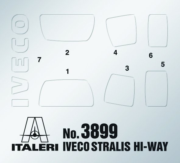 Italeri 3899 IVECO STRALIS HI-WAY EURO 5 1/24 – zdjęcie 3