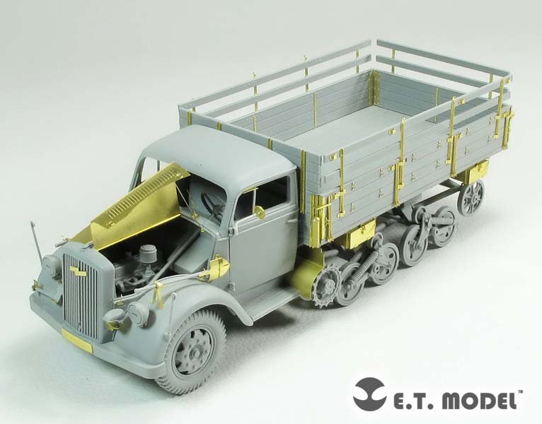 E.T. Model E35-168 WWII German Sd.Kfz.3a Maultier Half-Track (For DRAGON 6761) 1/35 – zdjęcie 2