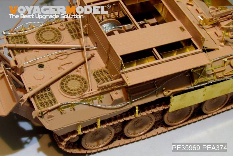 Voyager Model PE35969 WWII German Bergepanther Ausf.A (Early type,Panther A tool holders) Basic For MENG SS-015 1/35 – image 11