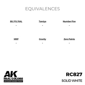 AK Interactive RC827 Blanc solide 17 ml  – image 3