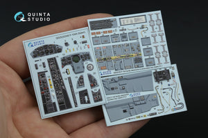 Quinta Studio QD32246 F-104A 3D-Printed &amp;amp; coloured Interior on decal paper (Italeri) 1/32 – zdjęcie 2
