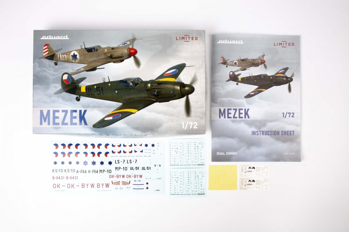 Eduard 2141 MEZEK DUAL COMBO 1/72 – zdjęcie 2