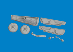 Eduard 6481100 P-40E tail wheel bay PRINT EDUARD 1/48 – image 3