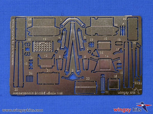 Wingsy Kits D5-07 German WWII Fighter MESSERSCHMITT Bf 109 E-1 1/48 – zdjęcie 10