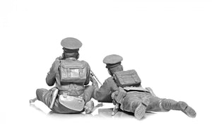 ICM 35713 WWI British Vickers MG Crew (Vickers MG &amp;amp; 2 figures) 1/35 – immagine 4
