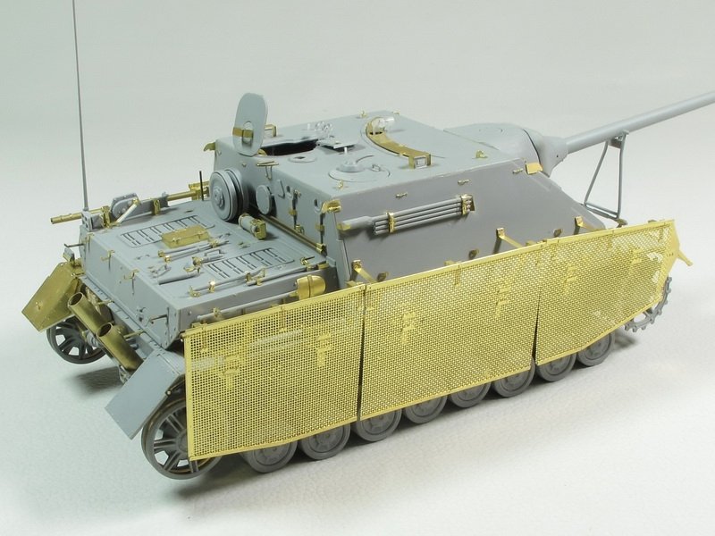 E.T. Model E35-188 WWII German Jagdpanzer IV L/70(A) Schurzen (For DRAGON Smart Kit) 1/35 – zdjęcie 3