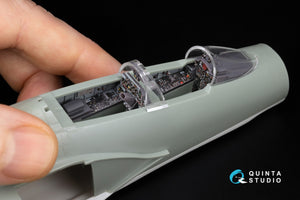 Quinta Studio QD+48495 F-4D late Phantom II 3D-Printed &amp;amp; coloured Interior on decal paper (Academy) (with 3D-printed resin parts) 1/48 – zdjęcie 12