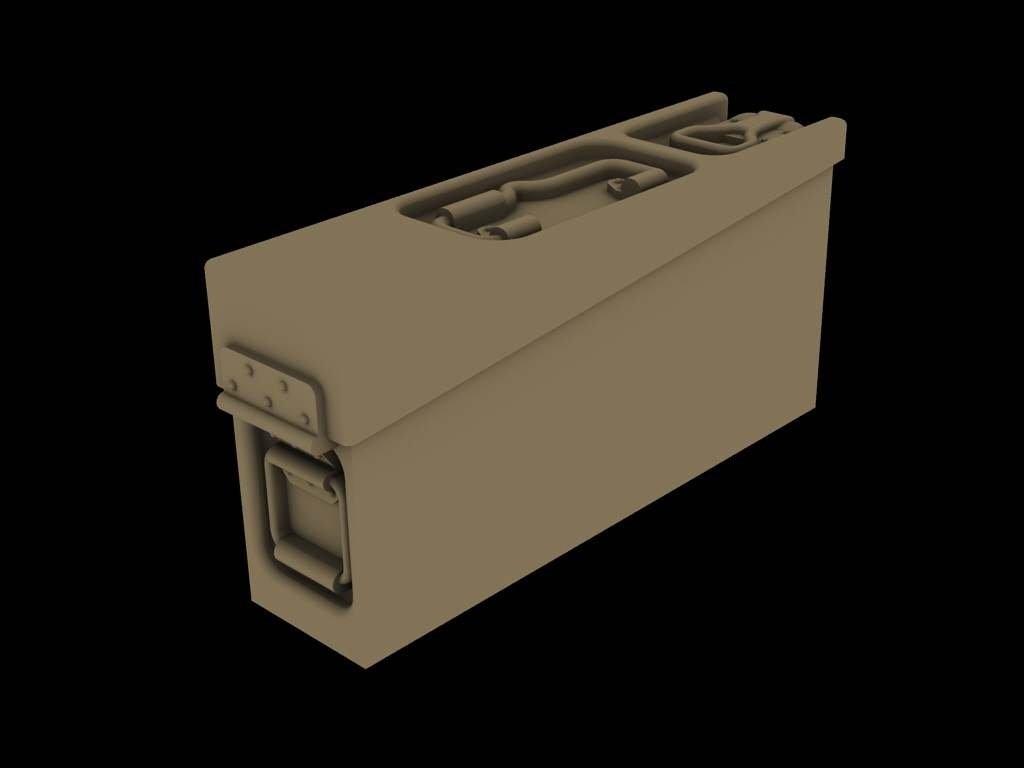 Panzer Art RE35-549 Metal ammo boxes for MG34/42 (12pcs) 1/35 – zdjęcie 2