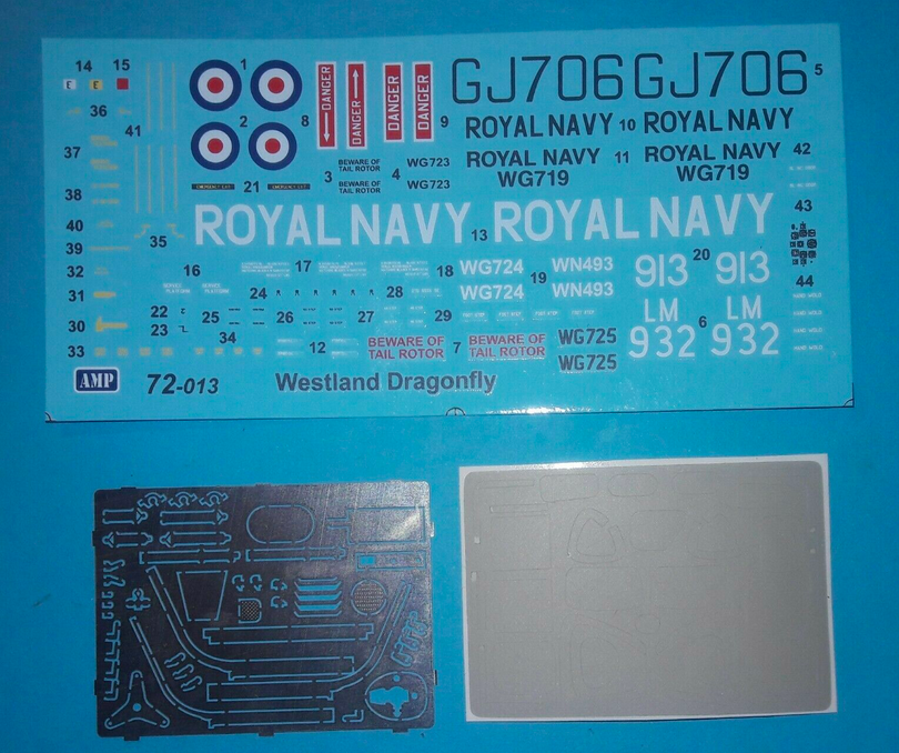 AMP 72013 WS-51 Dragonfly HR/3 Royal Navy 1/72 – zdjęcie 2