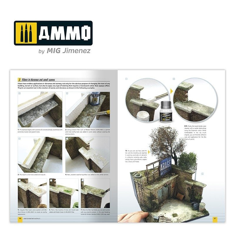 Ammo of Mig 6046 How to paint with Acrylics 2.0. AMMO Modeling guide (English) – zdjęcie 4
