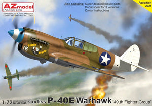 AZ Model AZ7695 P-40E Warhawk &amp;quot;49th FG 1/72