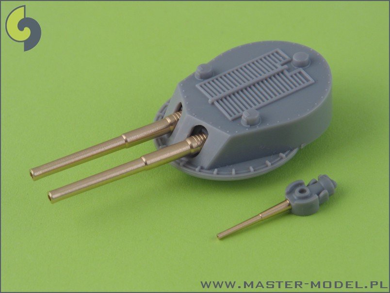 Master SM-350-022 IJN Mikasa armament - 30,5cm (4pcs), 15,2cm (14pcs) barrels – zdjęcie 2