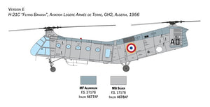 Italeri 2774 H-21C &amp;quot;Flying Banana&amp;quot; Gunship 1/48 – zdjęcie 3