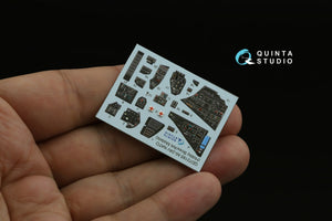 Quinta Studio QD+72185 Mi-24V NATO 3D-Printed &amp;amp; coloured Interior on decal paper (Hobby Boss/ARK Models) (with 3D-printed resin parts) 1/72 – zdjęcie 5