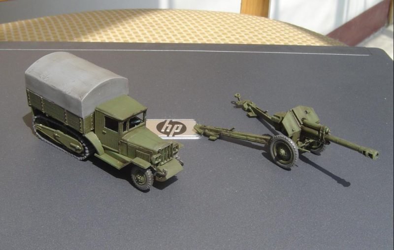 PST 72031 152mm D-1 Howitzer 1/72 – zdjęcie 2