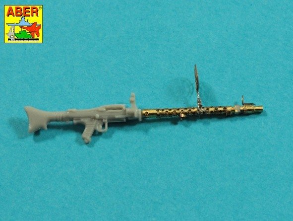 Aber 35L-169 Lufa do niemieckiego karabinu MG34 z pancerną osłoną 1/35 – imagen 3